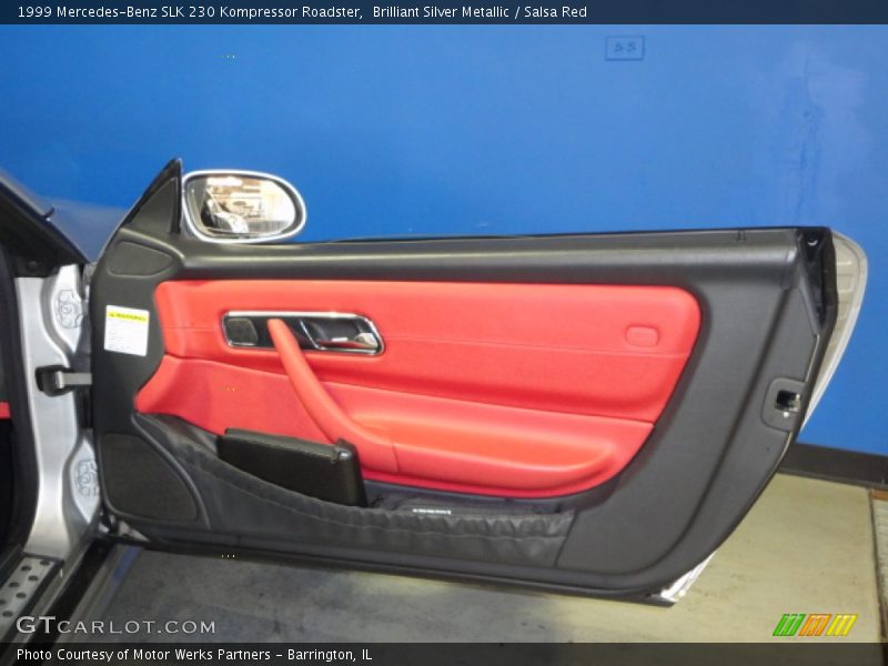 Door Panel of 1999 SLK 230 Kompressor Roadster