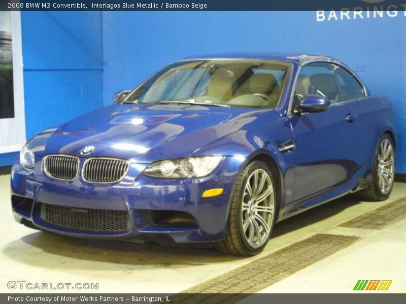 Interlagos Blue Metallic / Bamboo Beige 2008 BMW M3 Convertible