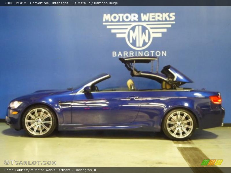 Interlagos Blue Metallic / Bamboo Beige 2008 BMW M3 Convertible