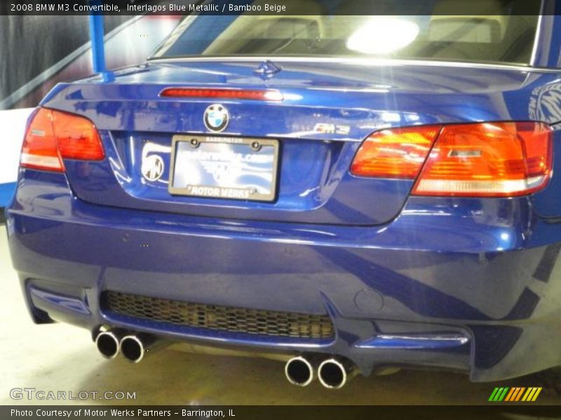 Interlagos Blue Metallic / Bamboo Beige 2008 BMW M3 Convertible