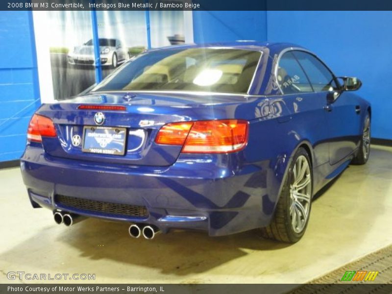 Interlagos Blue Metallic / Bamboo Beige 2008 BMW M3 Convertible