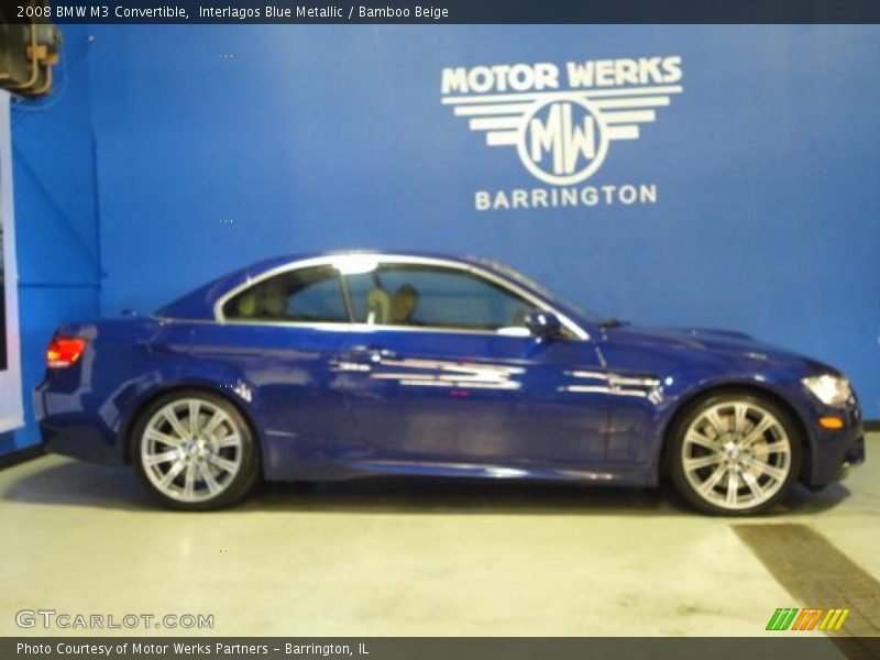 Interlagos Blue Metallic / Bamboo Beige 2008 BMW M3 Convertible