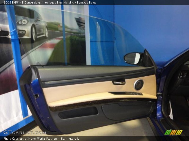 Interlagos Blue Metallic / Bamboo Beige 2008 BMW M3 Convertible