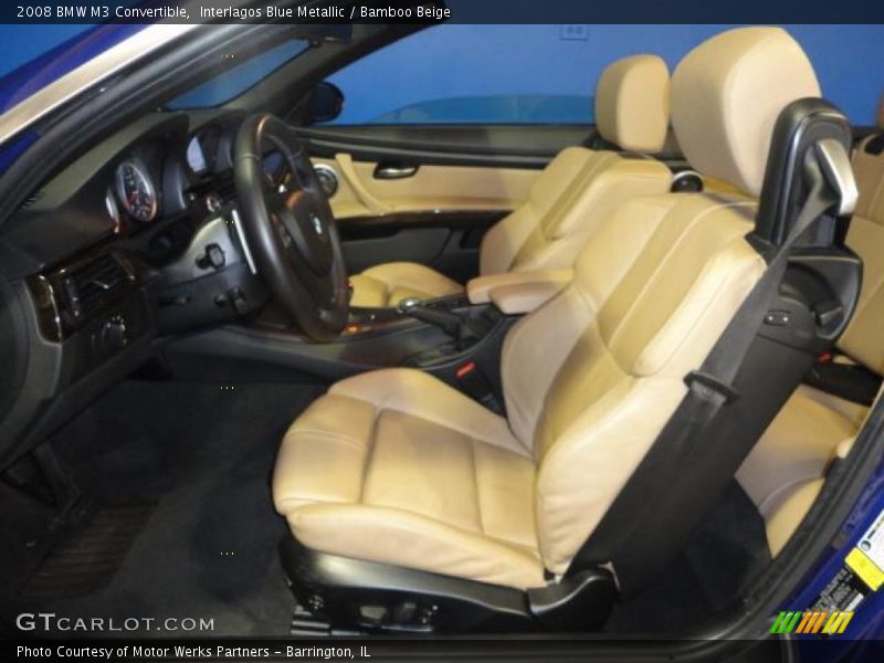 Interlagos Blue Metallic / Bamboo Beige 2008 BMW M3 Convertible