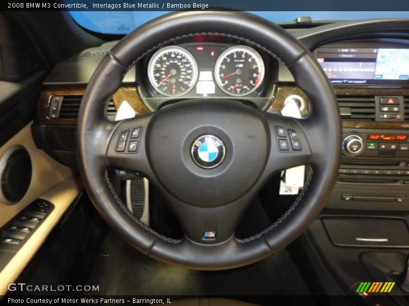 Interlagos Blue Metallic / Bamboo Beige 2008 BMW M3 Convertible