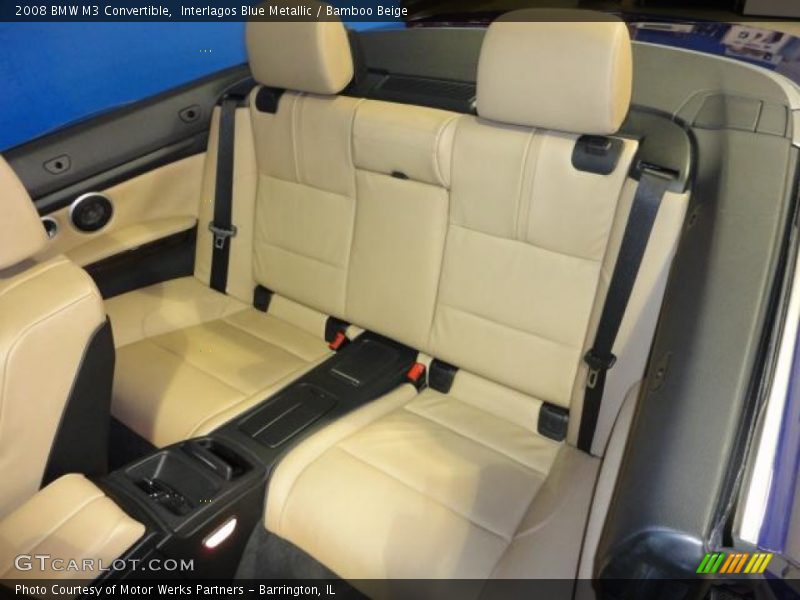 Interlagos Blue Metallic / Bamboo Beige 2008 BMW M3 Convertible