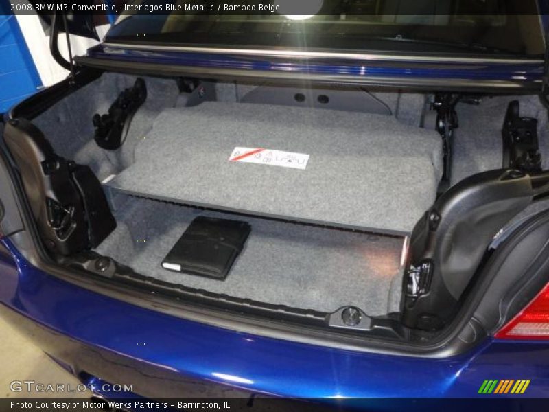 Interlagos Blue Metallic / Bamboo Beige 2008 BMW M3 Convertible