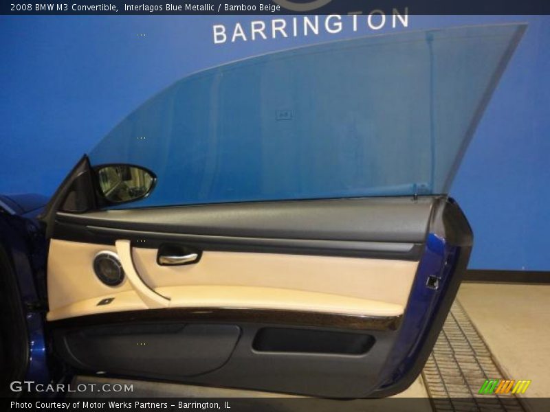 Interlagos Blue Metallic / Bamboo Beige 2008 BMW M3 Convertible
