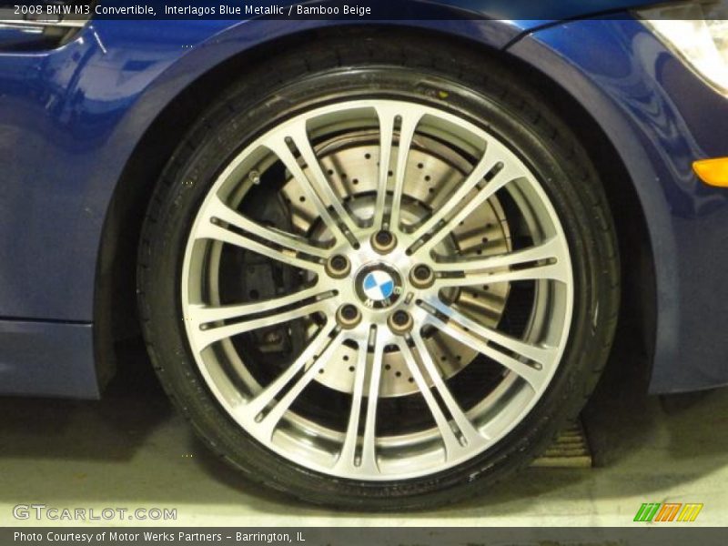 Interlagos Blue Metallic / Bamboo Beige 2008 BMW M3 Convertible