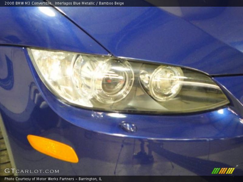 Interlagos Blue Metallic / Bamboo Beige 2008 BMW M3 Convertible