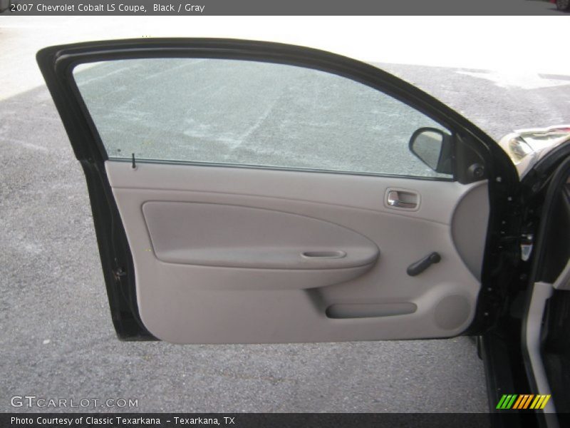Black / Gray 2007 Chevrolet Cobalt LS Coupe