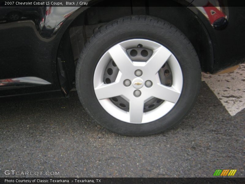 Black / Gray 2007 Chevrolet Cobalt LS Coupe