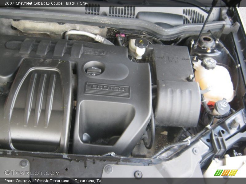 Black / Gray 2007 Chevrolet Cobalt LS Coupe