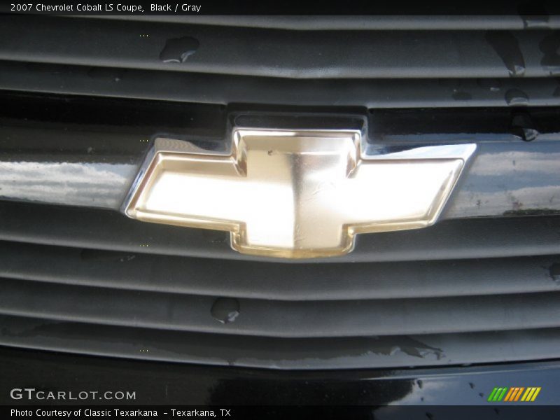 Black / Gray 2007 Chevrolet Cobalt LS Coupe