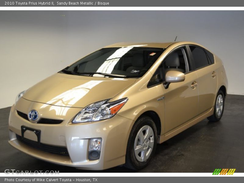 Sandy Beach Metallic / Bisque 2010 Toyota Prius Hybrid II