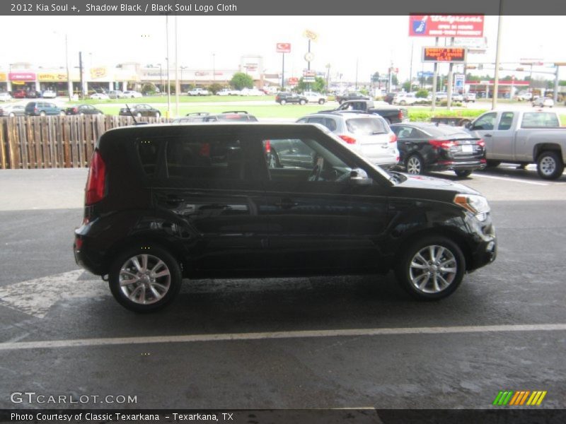 Shadow Black / Black Soul Logo Cloth 2012 Kia Soul +