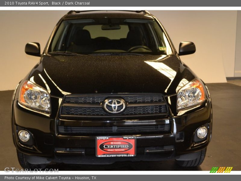 Black / Dark Charcoal 2010 Toyota RAV4 Sport