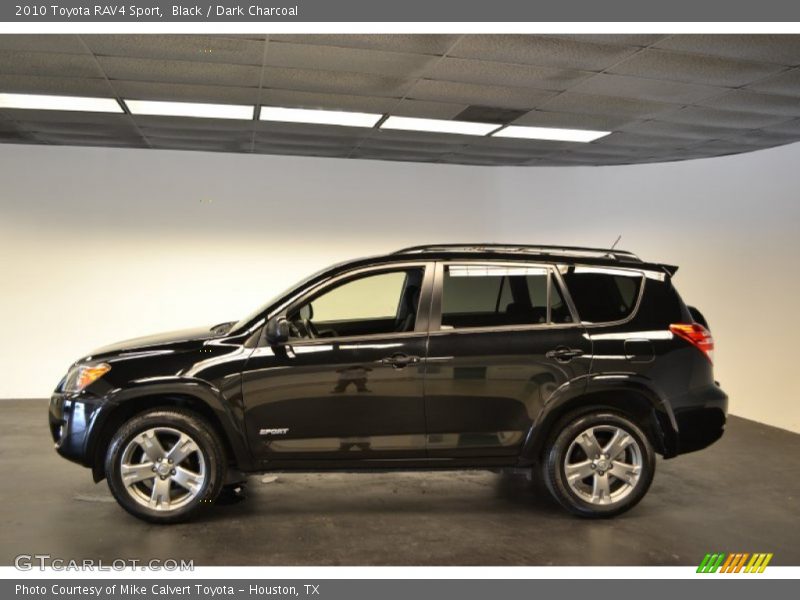 Black / Dark Charcoal 2010 Toyota RAV4 Sport