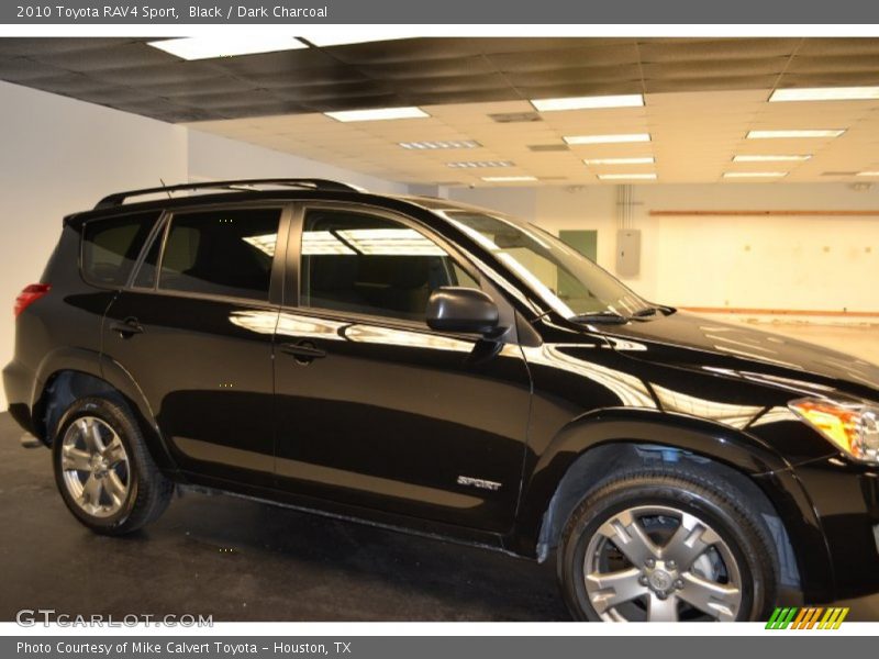 Black / Dark Charcoal 2010 Toyota RAV4 Sport