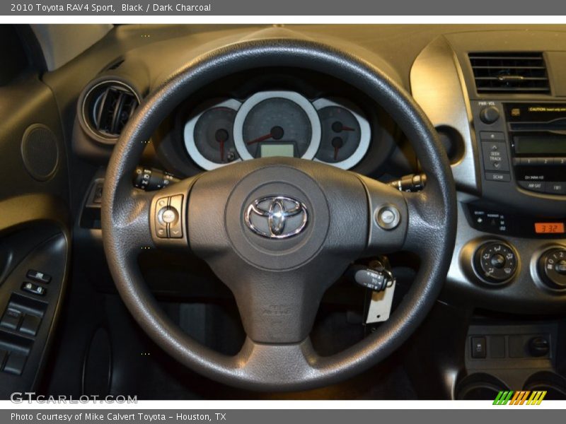 Black / Dark Charcoal 2010 Toyota RAV4 Sport