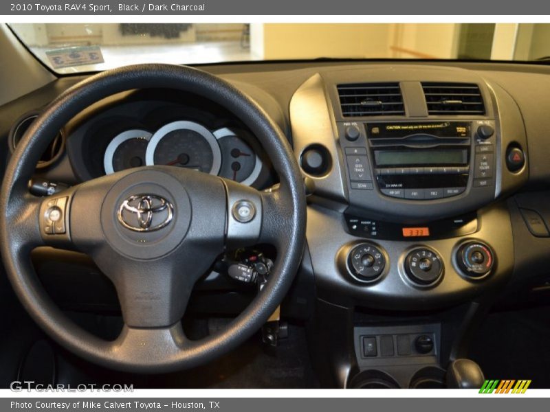 Black / Dark Charcoal 2010 Toyota RAV4 Sport