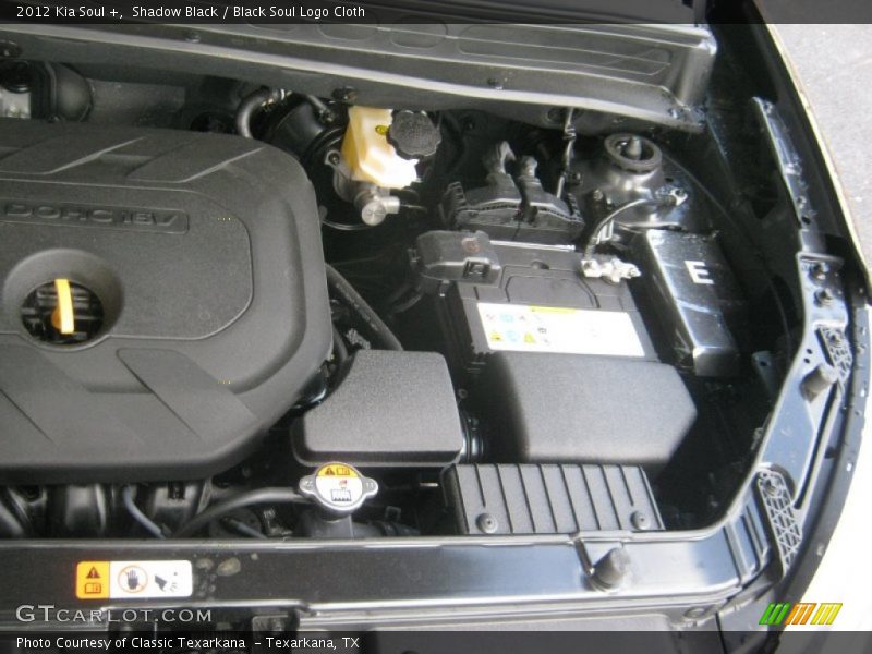 Shadow Black / Black Soul Logo Cloth 2012 Kia Soul +