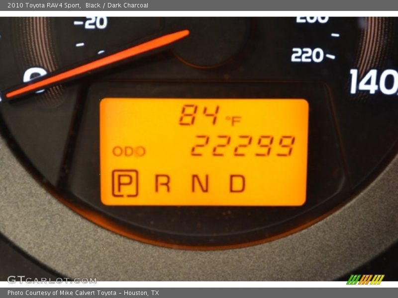 Black / Dark Charcoal 2010 Toyota RAV4 Sport