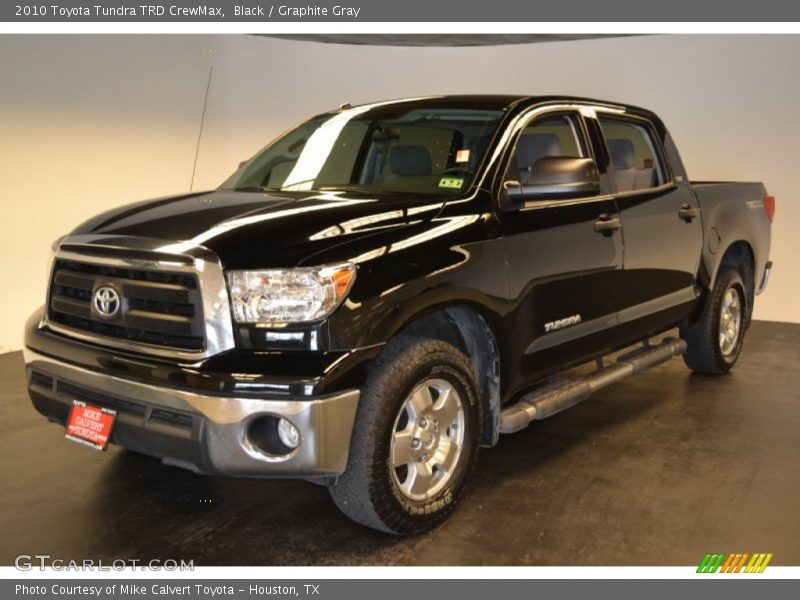 Black / Graphite Gray 2010 Toyota Tundra TRD CrewMax
