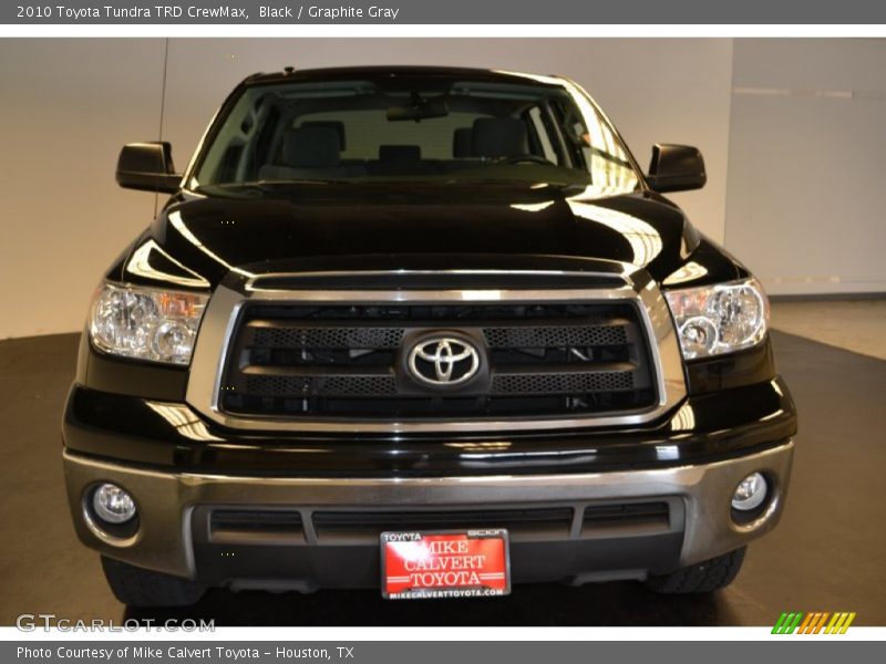 Black / Graphite Gray 2010 Toyota Tundra TRD CrewMax