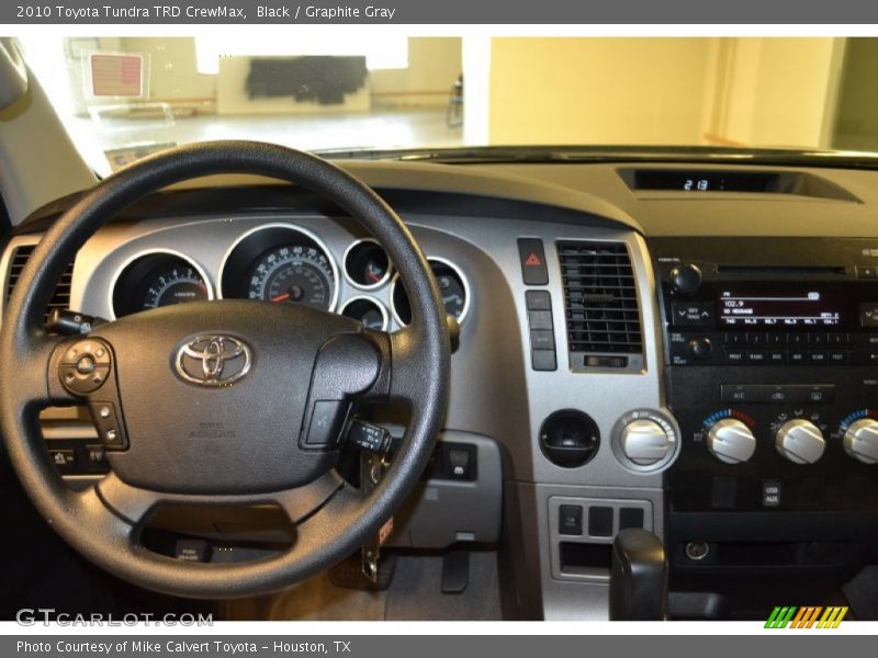 Black / Graphite Gray 2010 Toyota Tundra TRD CrewMax
