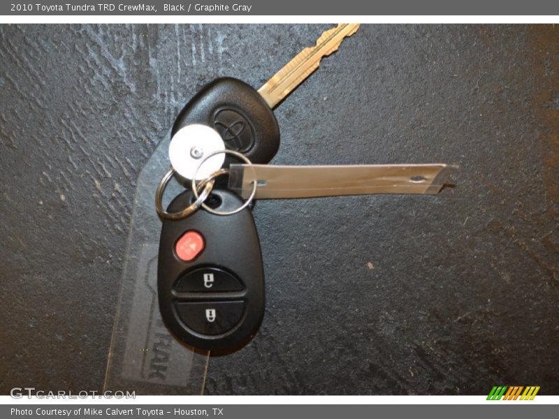 Black / Graphite Gray 2010 Toyota Tundra TRD CrewMax