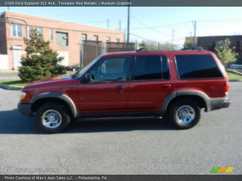 Toreador Red Metallic / Medium Graphite 2000 Ford Explorer XLS 4x4