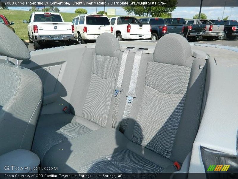 Bright Silver Metallic / Dark Slate Gray/Light Slate Gray 2008 Chrysler Sebring LX Convertible