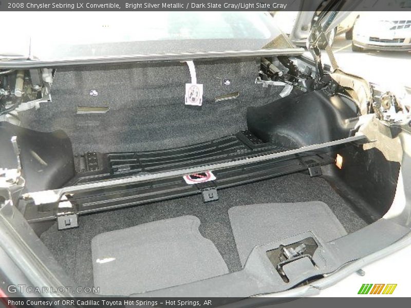 Bright Silver Metallic / Dark Slate Gray/Light Slate Gray 2008 Chrysler Sebring LX Convertible