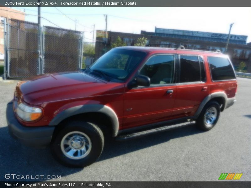 Toreador Red Metallic / Medium Graphite 2000 Ford Explorer XLS 4x4
