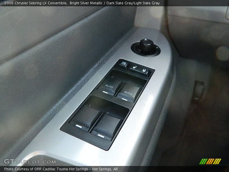 Bright Silver Metallic / Dark Slate Gray/Light Slate Gray 2008 Chrysler Sebring LX Convertible
