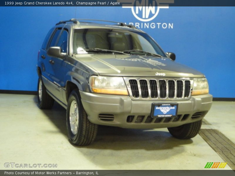 Champagne Pearl / Agate 1999 Jeep Grand Cherokee Laredo 4x4