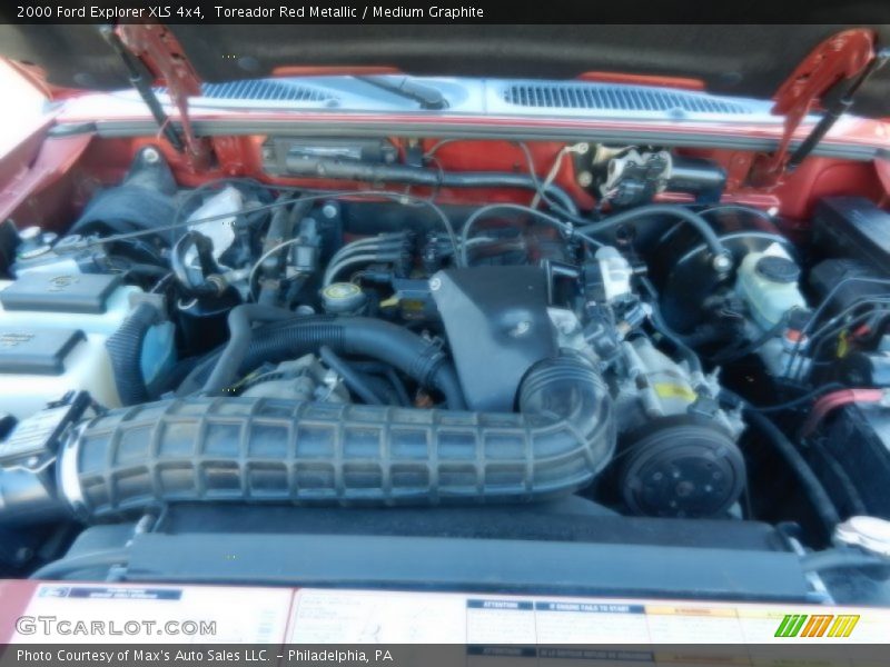 Toreador Red Metallic / Medium Graphite 2000 Ford Explorer XLS 4x4