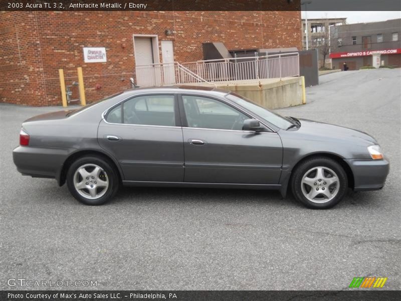 Anthracite Metallic / Ebony 2003 Acura TL 3.2