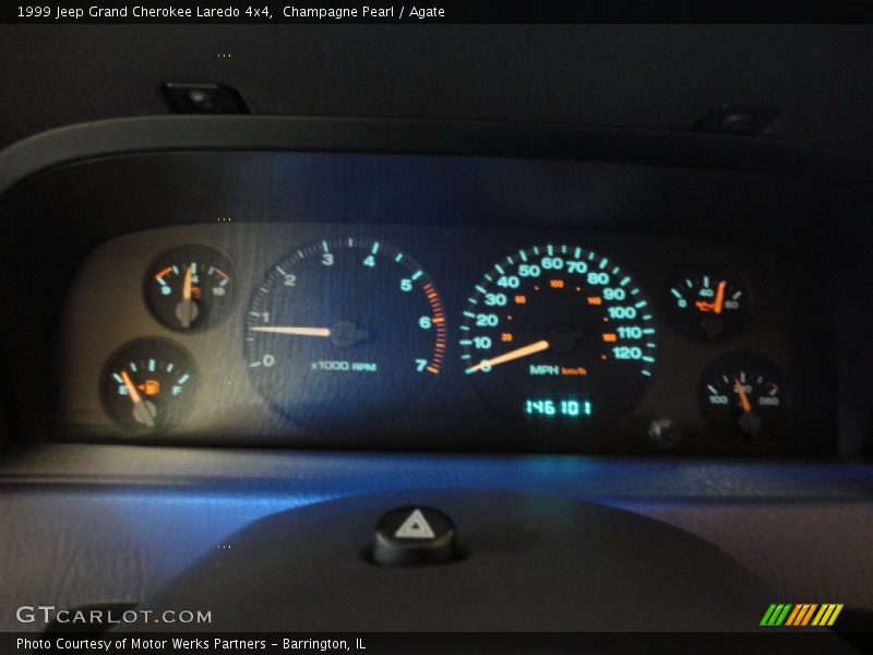 Champagne Pearl / Agate 1999 Jeep Grand Cherokee Laredo 4x4