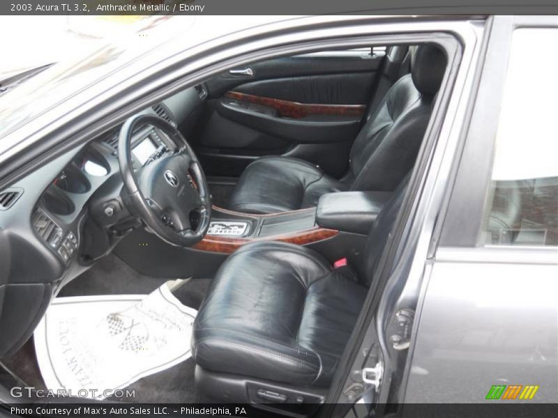 Anthracite Metallic / Ebony 2003 Acura TL 3.2