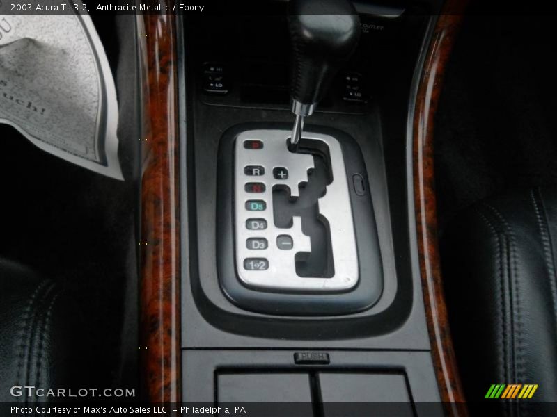 Anthracite Metallic / Ebony 2003 Acura TL 3.2