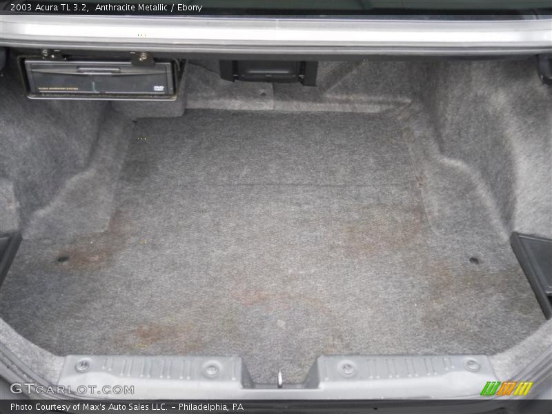 Anthracite Metallic / Ebony 2003 Acura TL 3.2
