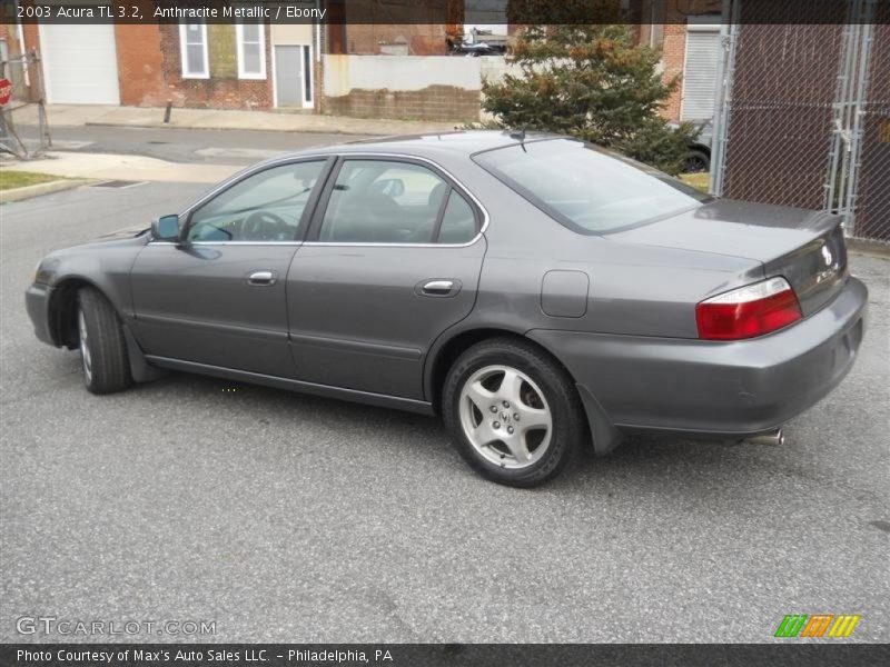 Anthracite Metallic / Ebony 2003 Acura TL 3.2