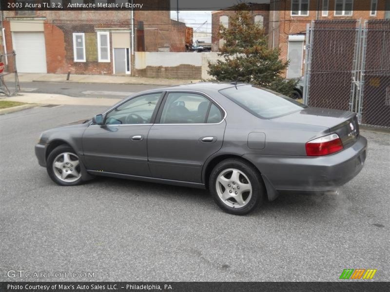 Anthracite Metallic / Ebony 2003 Acura TL 3.2