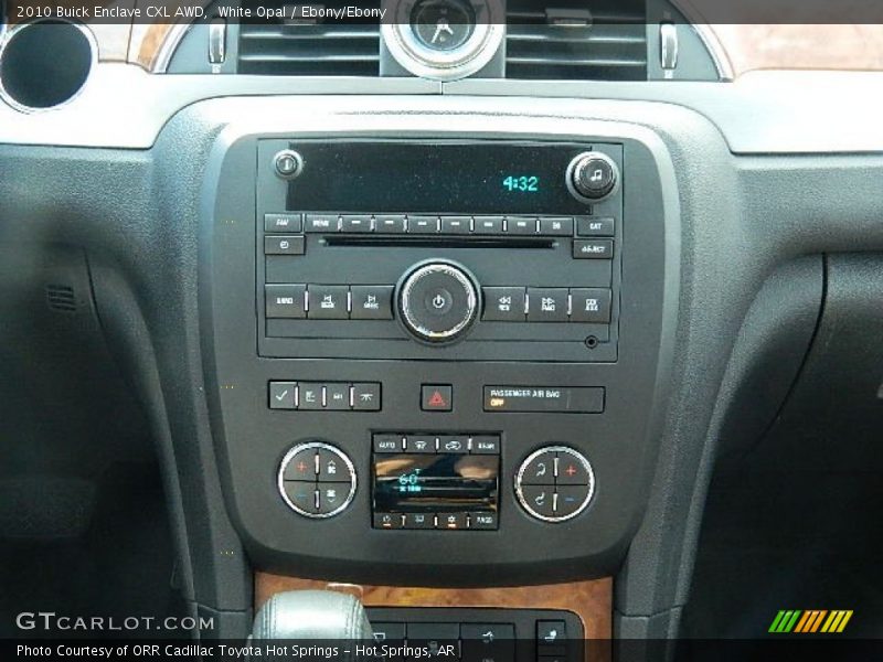 White Opal / Ebony/Ebony 2010 Buick Enclave CXL AWD