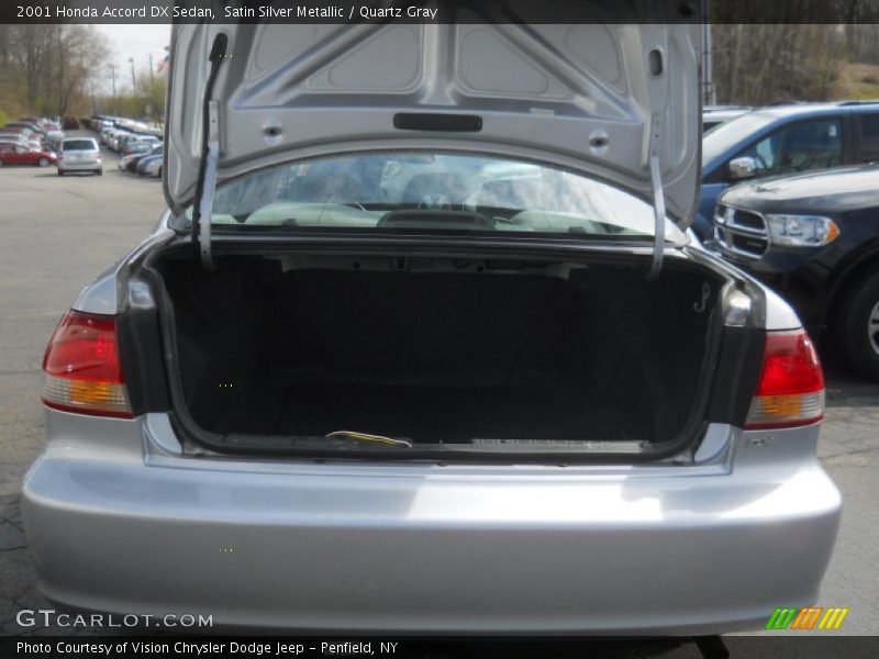 Satin Silver Metallic / Quartz Gray 2001 Honda Accord DX Sedan