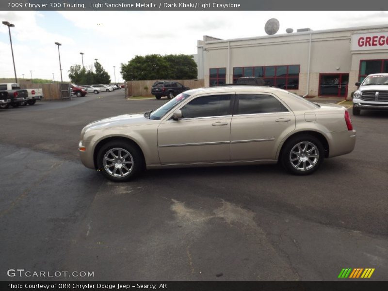 Light Sandstone Metallic / Dark Khaki/Light Graystone 2009 Chrysler 300 Touring