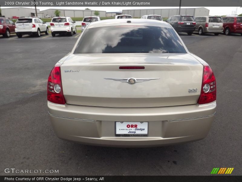 Light Sandstone Metallic / Dark Khaki/Light Graystone 2009 Chrysler 300 Touring