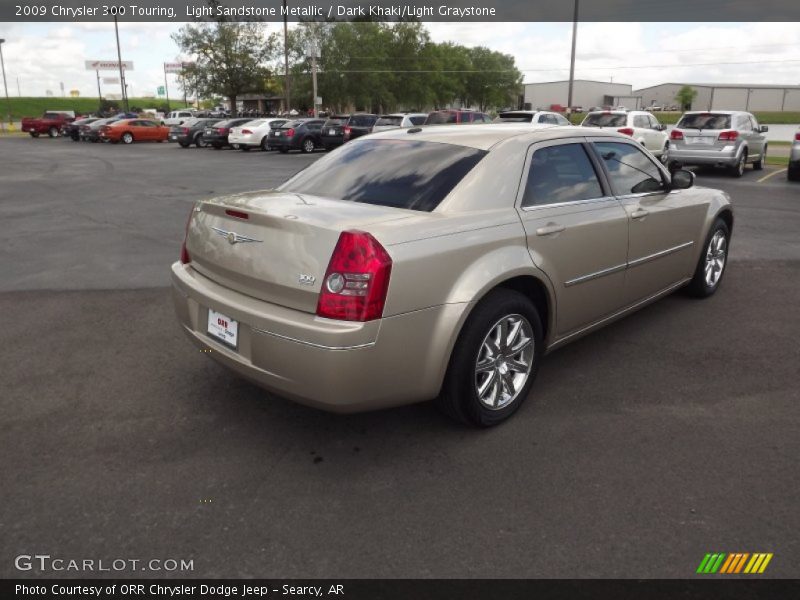 Light Sandstone Metallic / Dark Khaki/Light Graystone 2009 Chrysler 300 Touring